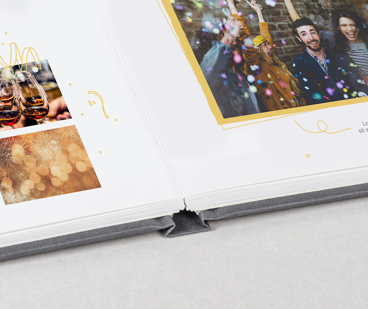 Fotobok Fest Layflat | 28x28 cm | Äkta Fotopapper
