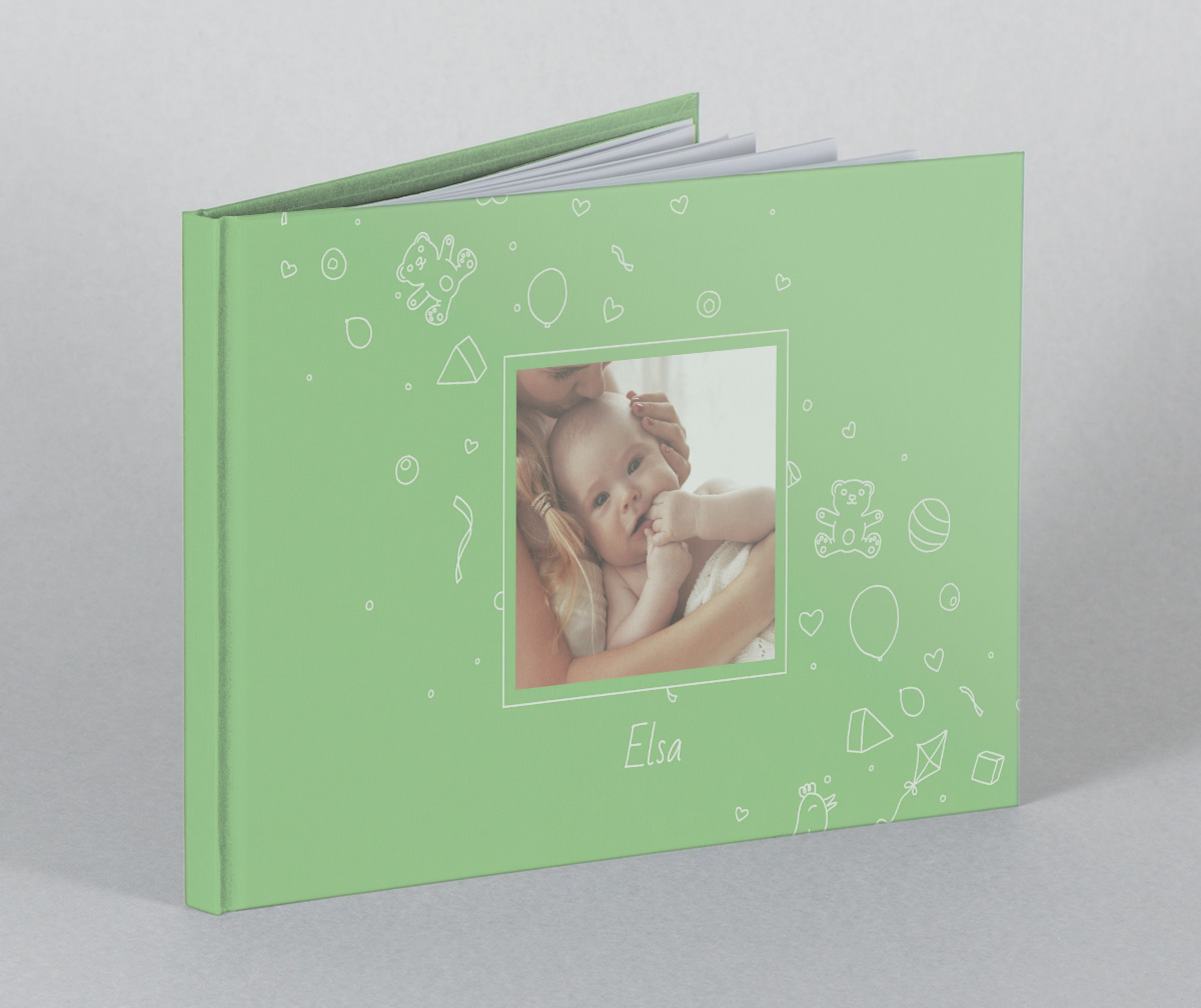 Fotobok Barn | A4 | Hög Kvalité